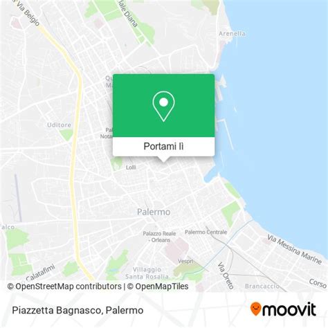 piazzetta bagnasco palermo mappa